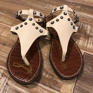 Sam Edelman T-Strap Sandals Sz 7